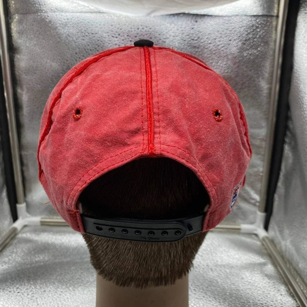 The Game Indiana Hoosiers‎ Hat Mens OSFA Red Black Snapback Vintage NCAA Cap